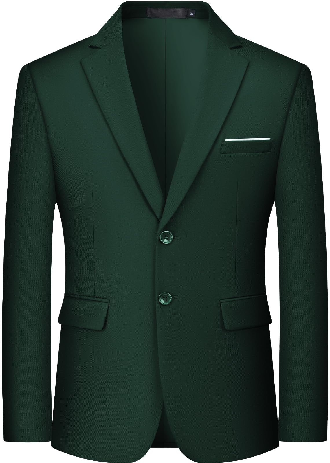MAGE MALE Mens Slim Fit Suit Jacket 2 Button Blazer Dress Business Wedding Party Jacket