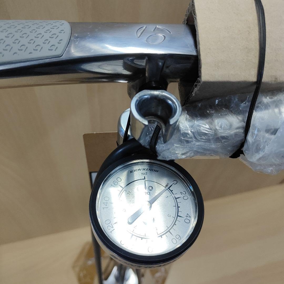 【未使用】ボントレガー スーパーチャージャー 自転車用フロアポンプ ロードMTB 未使用】 ボントレガー スーパーチャージャー 自転車用フロアポンプ