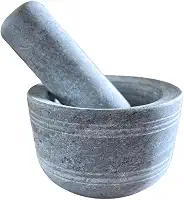 Pilão De Pedra Sabão Resistente Cumbuca Modelado