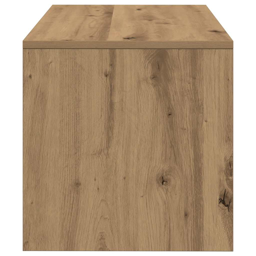 vidaXL Szafka RTV Artisan Oak 60x40x40 cm Drewno klejone, szafka pod TV, konsola pod TV, ława pod TV, szafka pod TV, szafka pod sprzęt multimedialny
