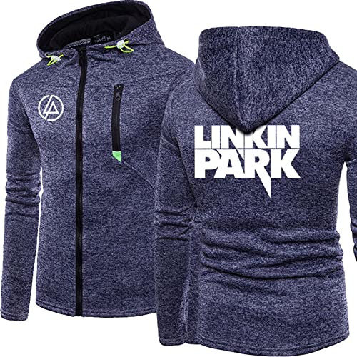 RoseSeek Sudaderas Con Capucha Y Cremallera Para Hombre, Sudadera Con Capucha De Manga Larga Con Estampado De Ropa De Calle Occidental, Negro Y Rojo