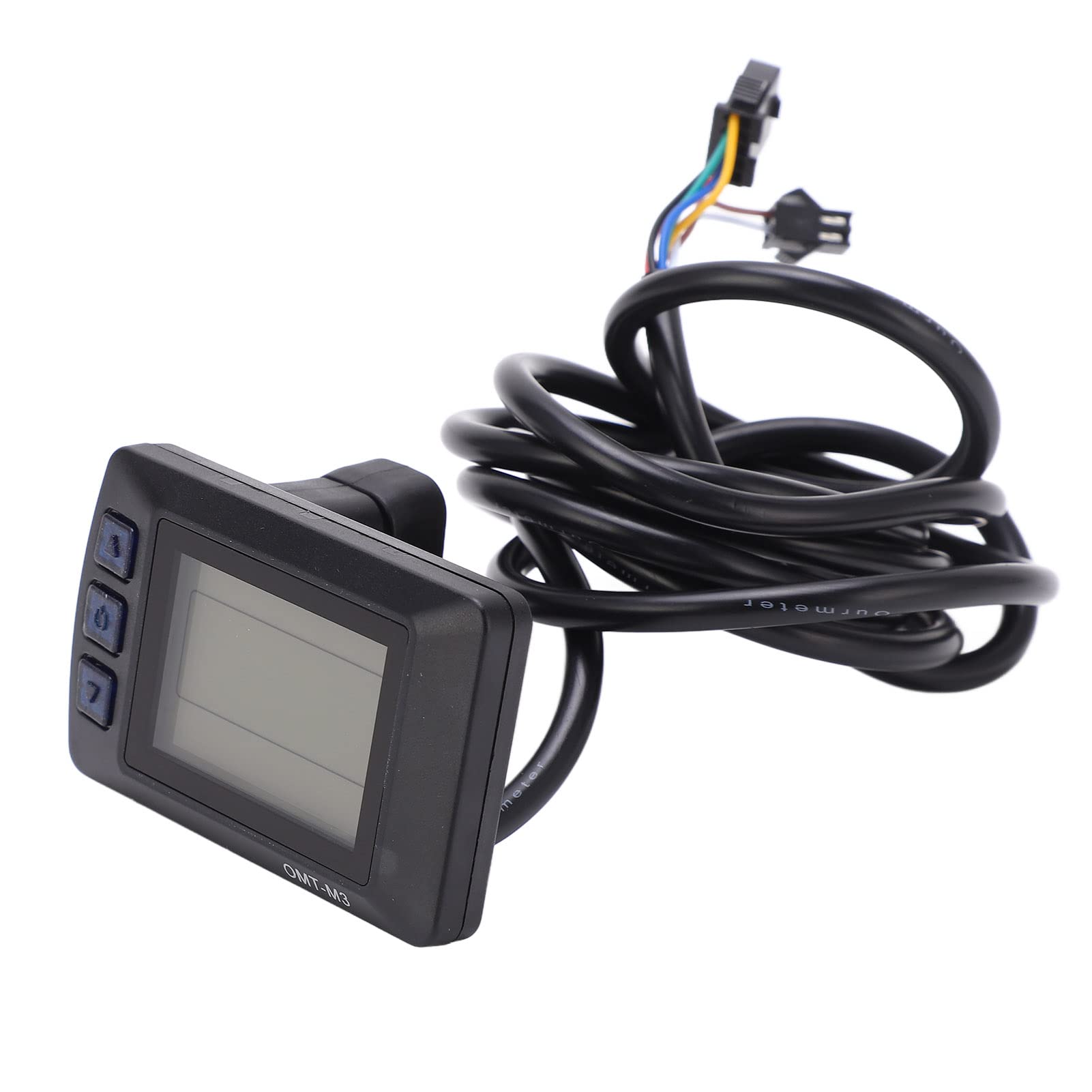 Display LCD 36V 48V Display LCD per Bicicletta Elettrica con Connettore Impermeabile Pannello di Controllo Display LCD OMT‑M36 Display LCD per Bicicletta per la Modifica della Bici Elettrica