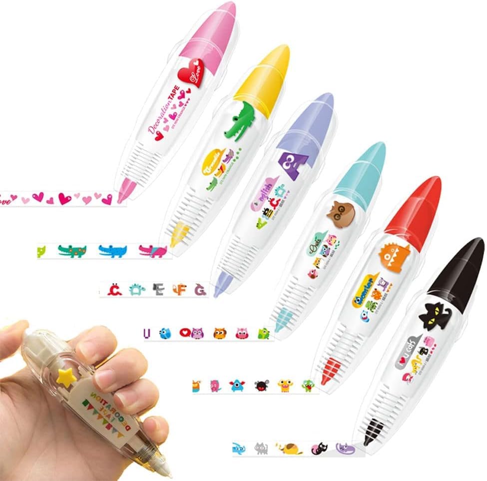 Penna A Sfera A 10 Colori Penna A Sfera Per Studente Della Scuola Elementare Simpatico Cartone Animato Tipo Di Pressa Penna A Sfera Con Penna Gel Multifunzione A Colori  21 - 5