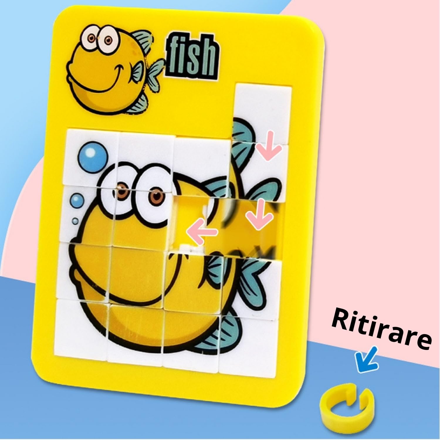 Mini Puzzle Bambini Set 20 PCS Regalini Fine Festa Invitati Alunni Compleanno Imballaggio Individuale