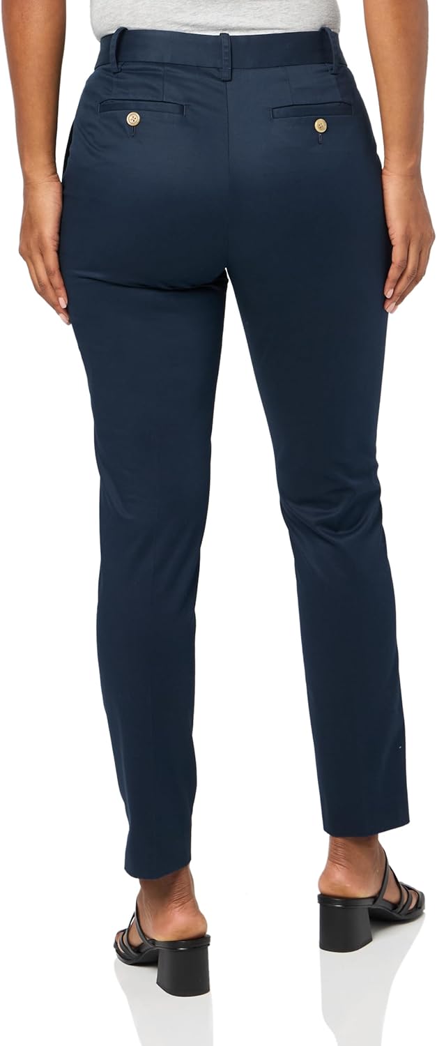 Brooks Brothers Women's Regular Fit Stretch Lightweight Cotton Advantage Chino Pants - Image 2