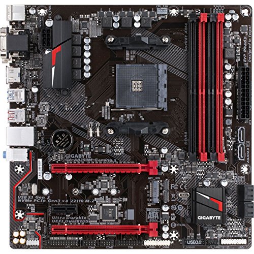 Gigabyte GA-AB350M-Gaming 3 Micro ATX AM4 Motherboard (GA-AB350M
