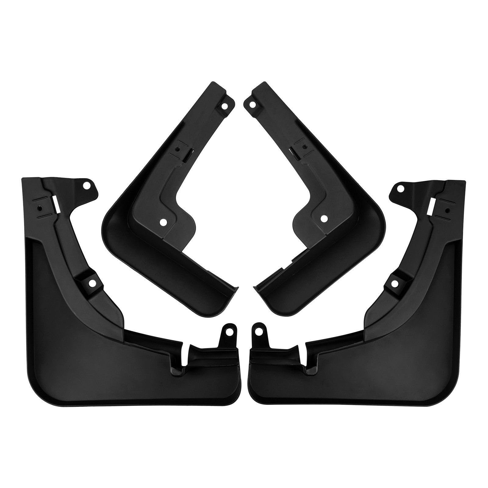 CDQSB 4 Pcs Car Mud Flaps for Jetour Traveller 2026, Front Rear Fenders Splashproof Splash Guards Mudflaps Protects Accessories