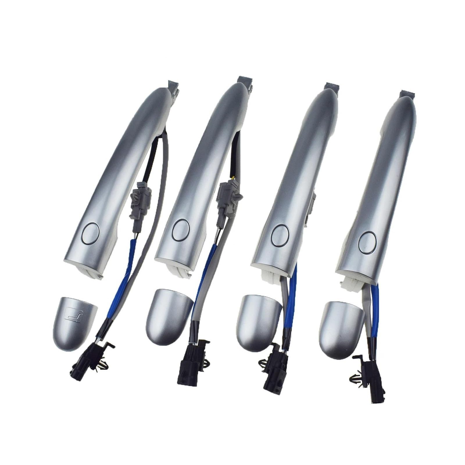 HRQCTIM Silver Color Outside Door Handle for Renault for Koleos for Espace IV 2009-2018 80611-JZ00 80640-JY01B 80647-JY01A
