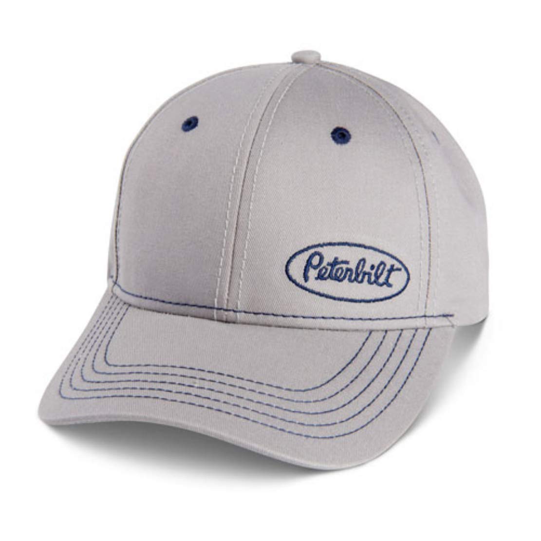 BDA Peterbilt Motors BrightSpot Dark Grey Trucker Snapback Hat/Cap