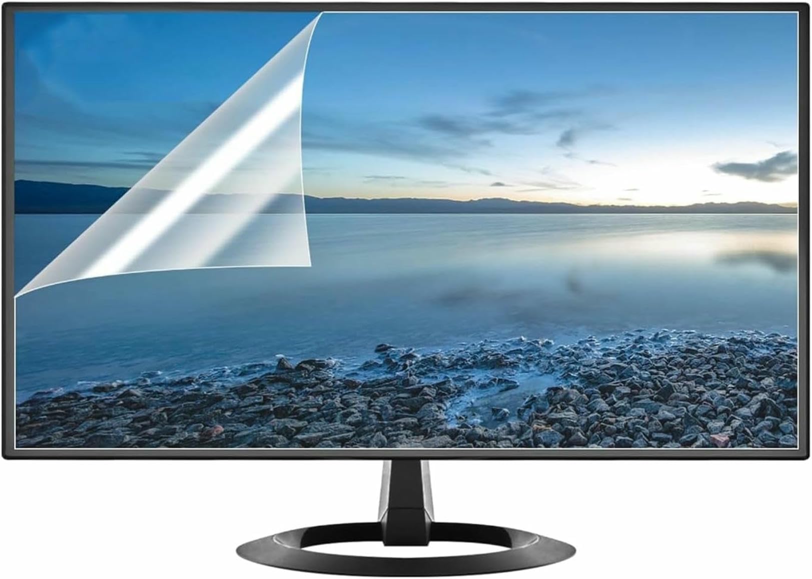 SBJKLYRN TV screen protector film, Matte TV Film Reduce Eye Fatigue for LCD,LED, OLED QLED 4K HDTV(58 inch 1269x721mm)