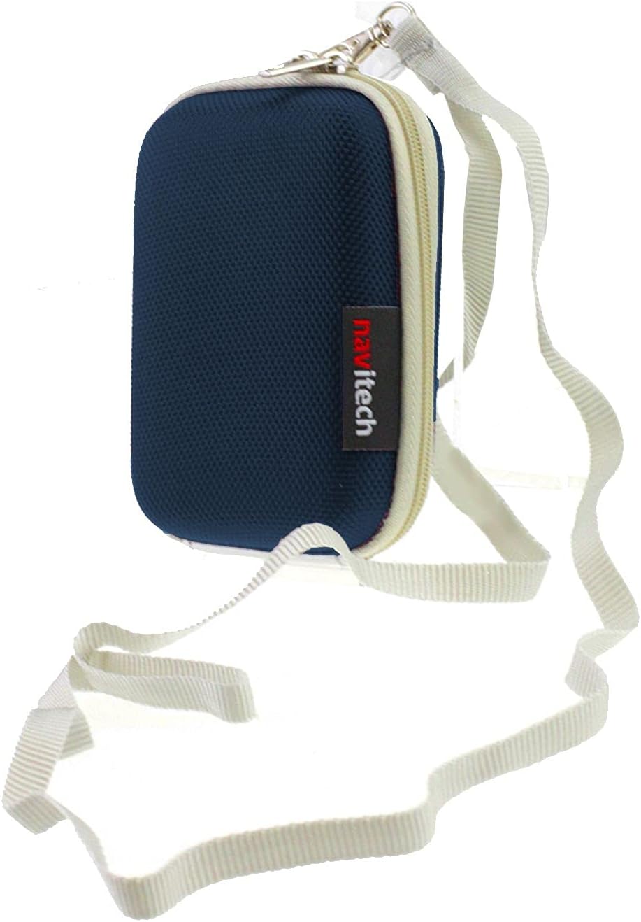 Navitech Dark Blue Hard Carry Case Compatible With AlcoMate Revo Breathalyzer