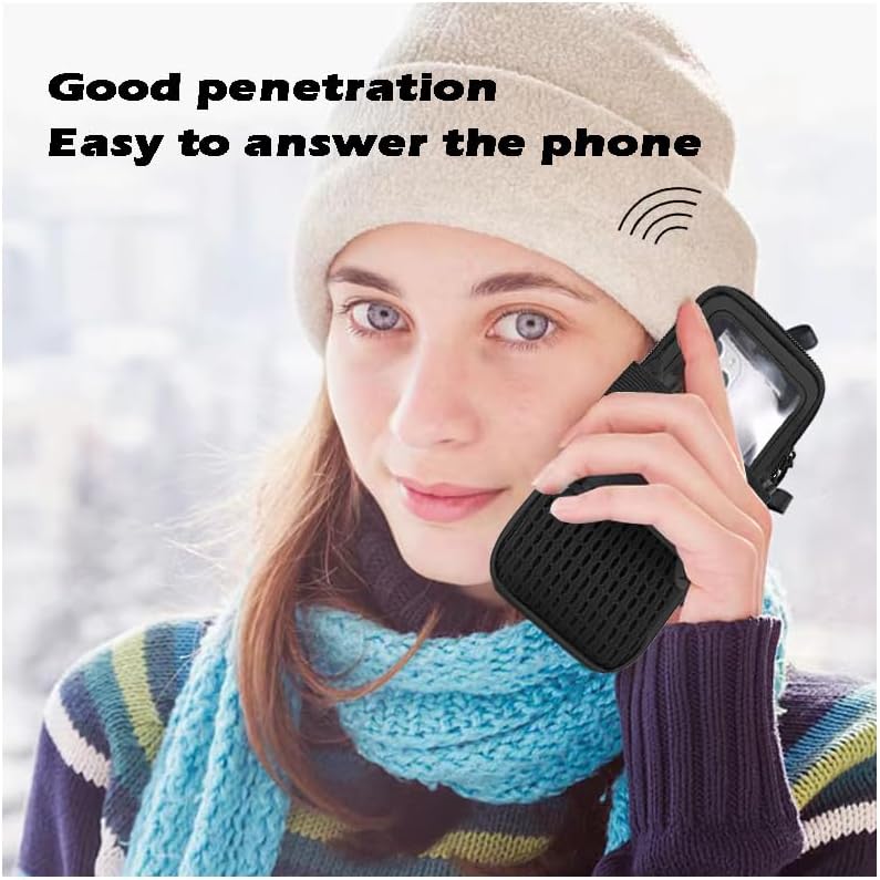 Miniatura 8 de Soporte para teléfono para correr, caminar y entrenar  Brazalete ajustable para iPhone y teléfonos celulares  Bolsa cruzada transparente para