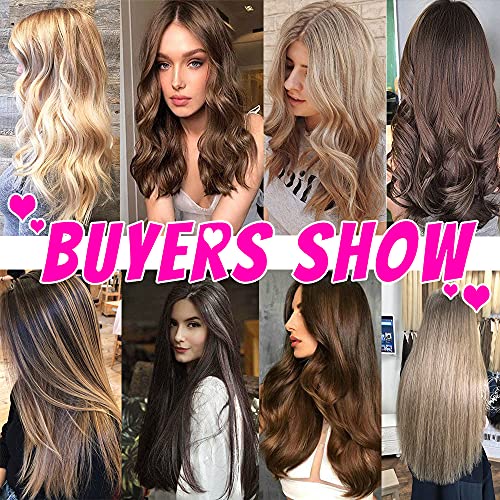 heat resistant synthetic clip in hair extensions