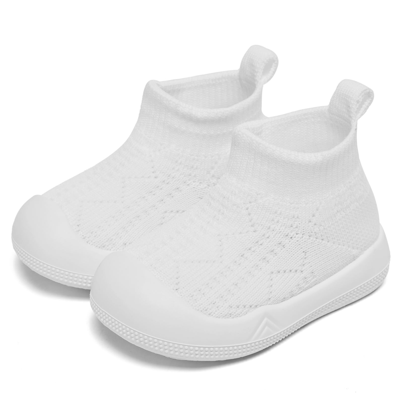 Fahrerliebe Baby Sock Shoes Girls Baby Walking Shoes Infant Sock Shoes Non Slip Toddler Slip on Tiny Feet Sneakers
