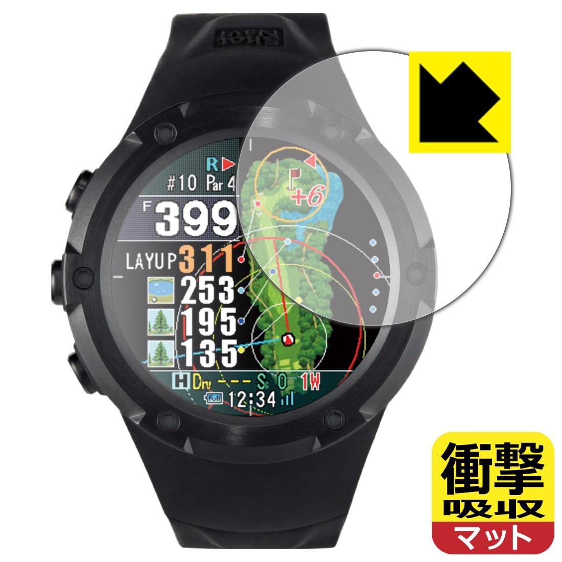 美品！保護フィルム付！　ShorNavi Evolve Pro エボルブプロ Amazon.co.jp: PDA工房 Shot Navi Evolve PRO Touch 対応 衝撃吸収