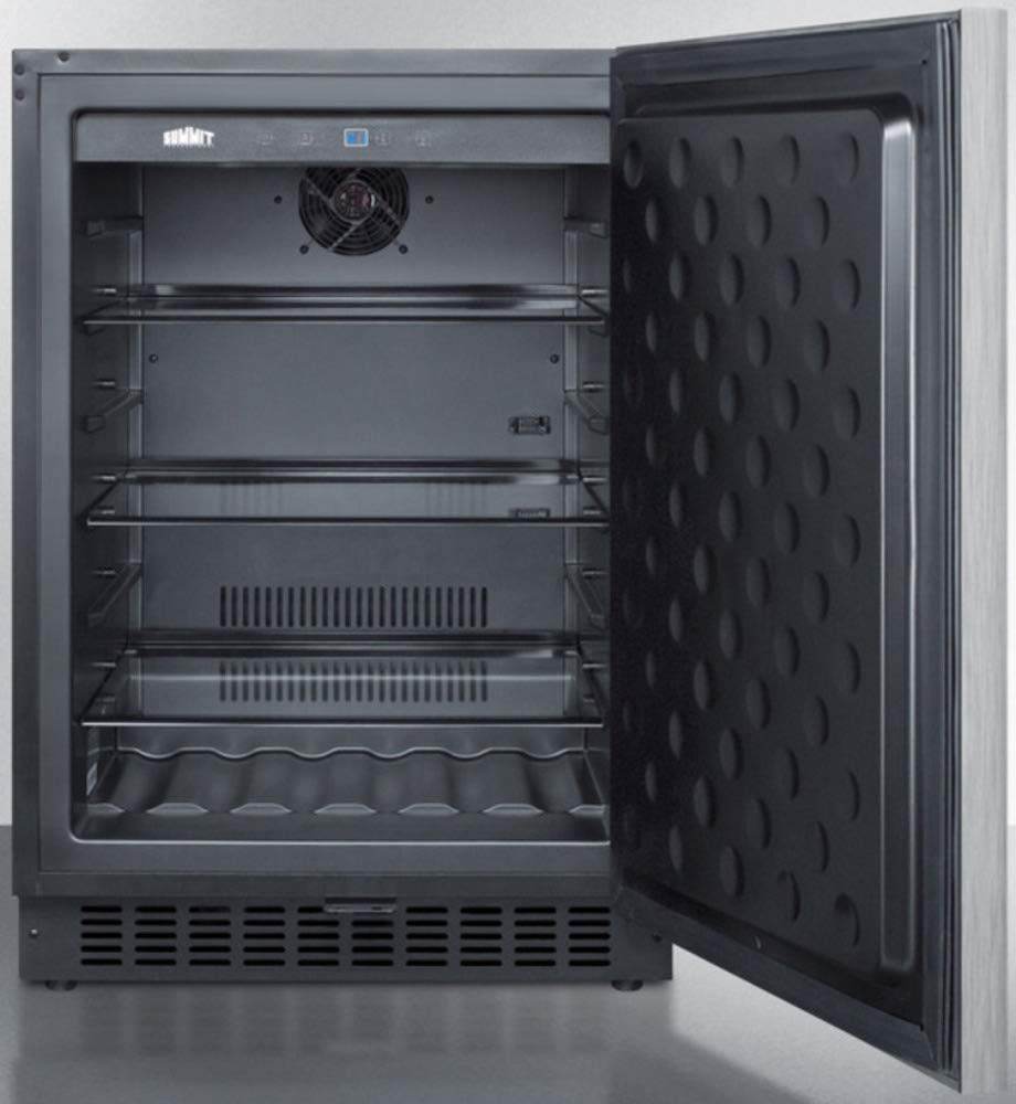 Summit Appliance Division Summit Ff64bxcsshh Undercounter Built In-Freestanding Refrigerator 4.6 Cu. Ft. Stainless Steel on Fridge.com - View 3