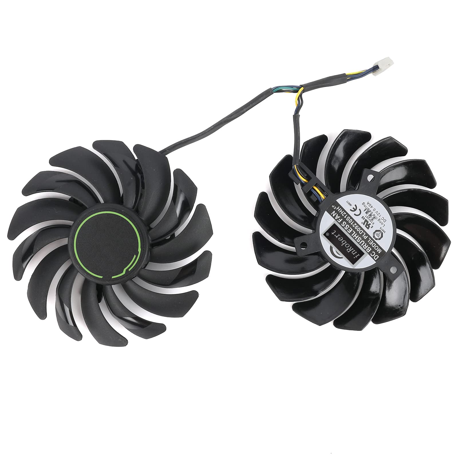 Amazon.co.jp: inRobert 87mm RTX-2060-GPU-冷却ファン MSI-GTX-1660