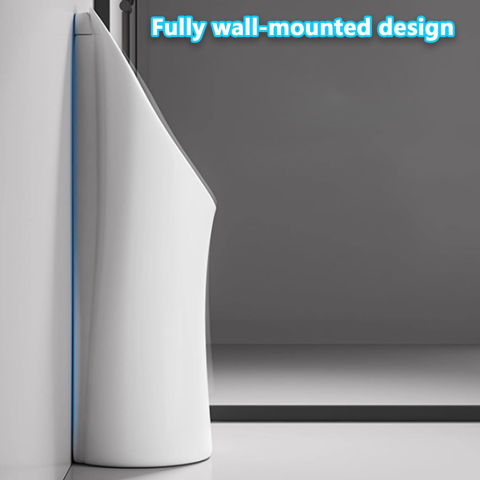 Stand-WC mit Sensor Spülung Auslaufsicher Keramik WC Automatische Entladung & Umsteller Moderne Badarmatur für mehr Hygiene und Komfort