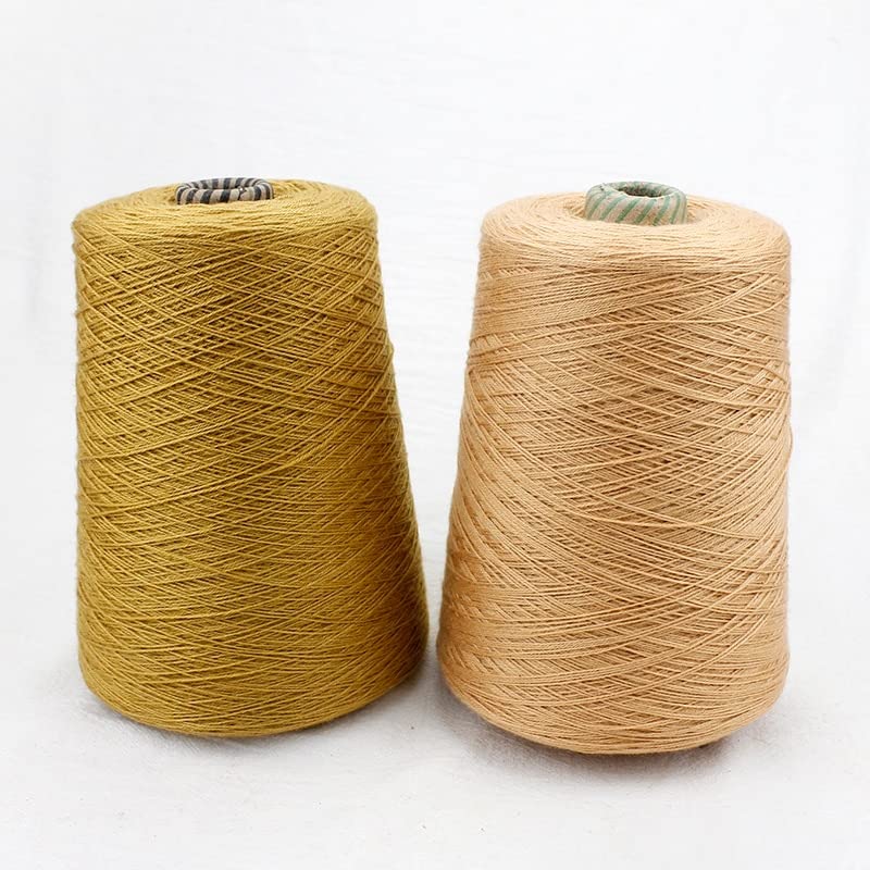 500 g Cono di Filato di Lana di Cashmere all'Uncinetto Peso colorato Ottimo per Indumenti per Bambini Sciarpe