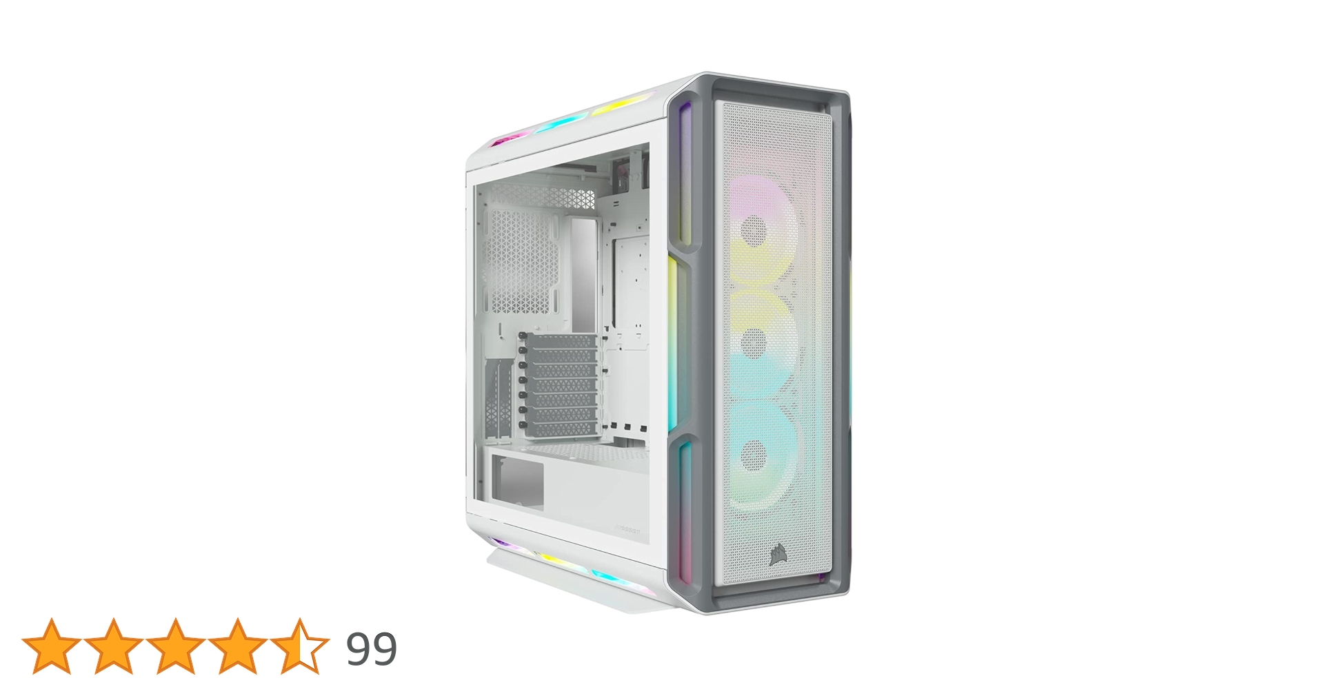 Amazon.co.jp: CORSAIR iCUE 5000T RGB ミドルタワー型PCケース