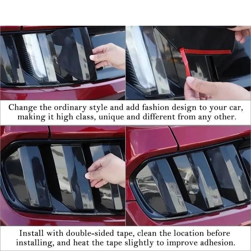 Logement feu arrière fêlé solution couvercle protection Mustang 2015 2016 2017 - 5
