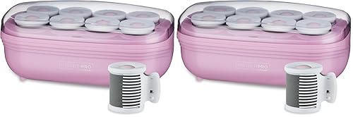 Miniatura 8 de Infiniti Pro de CONAIR rodillos calientes de 2 pulgadas, calor instantaneo de cerámica turmalina, con brocha para mega volumen y realizar suaves