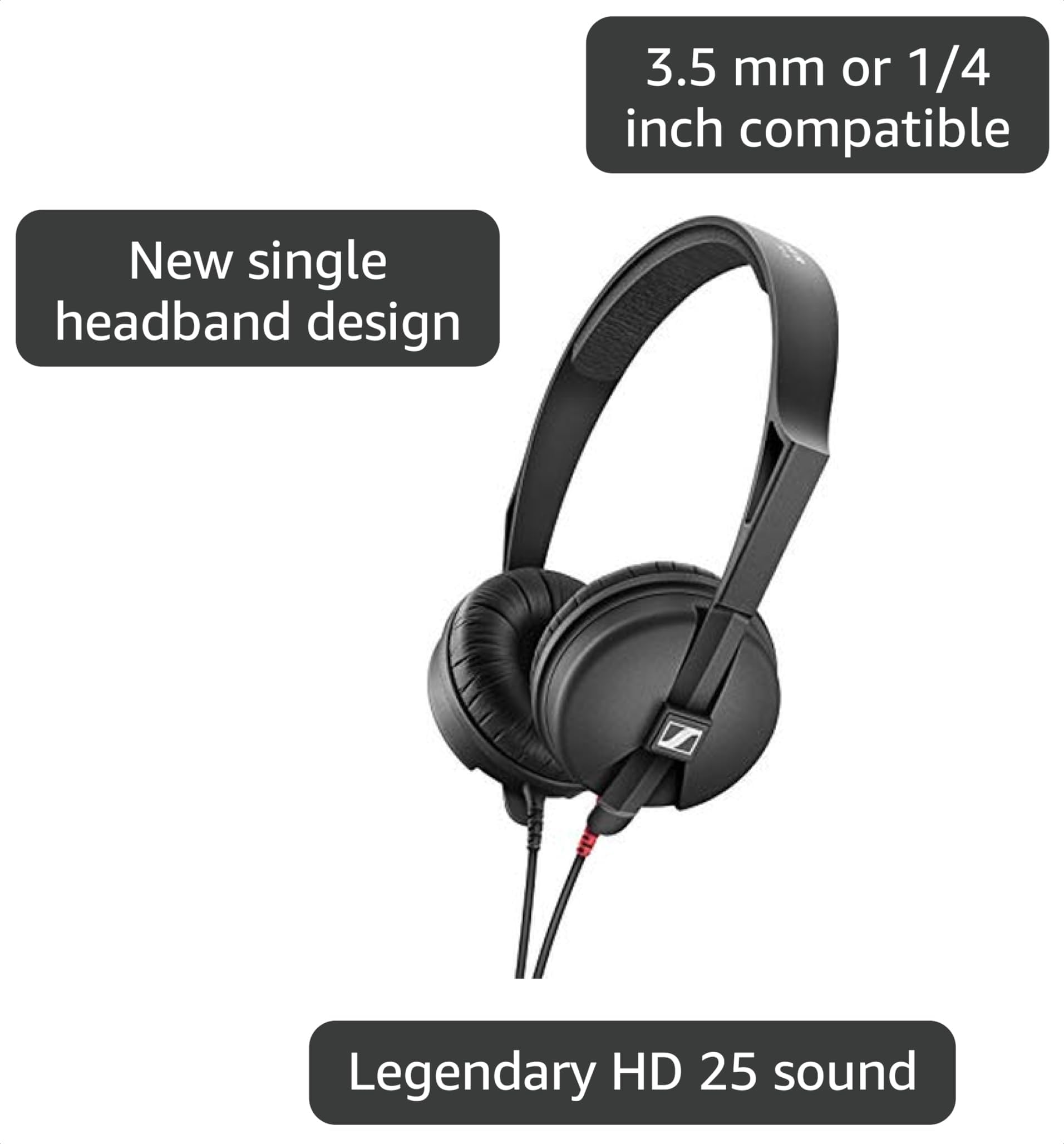 Amazon.com: Sennheiser Sealed Headphone HD 25 Plus : Industrial