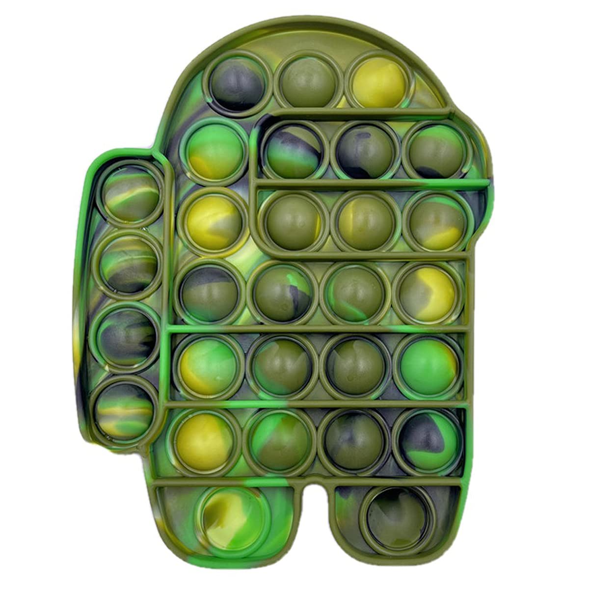 Buy SHAFI Among Us Pop It. New Army Green Camoue Among Us Pop It Fidget