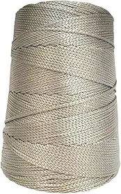 Rayontex Fio Náutico/Cordão 500g 3mm Cinza