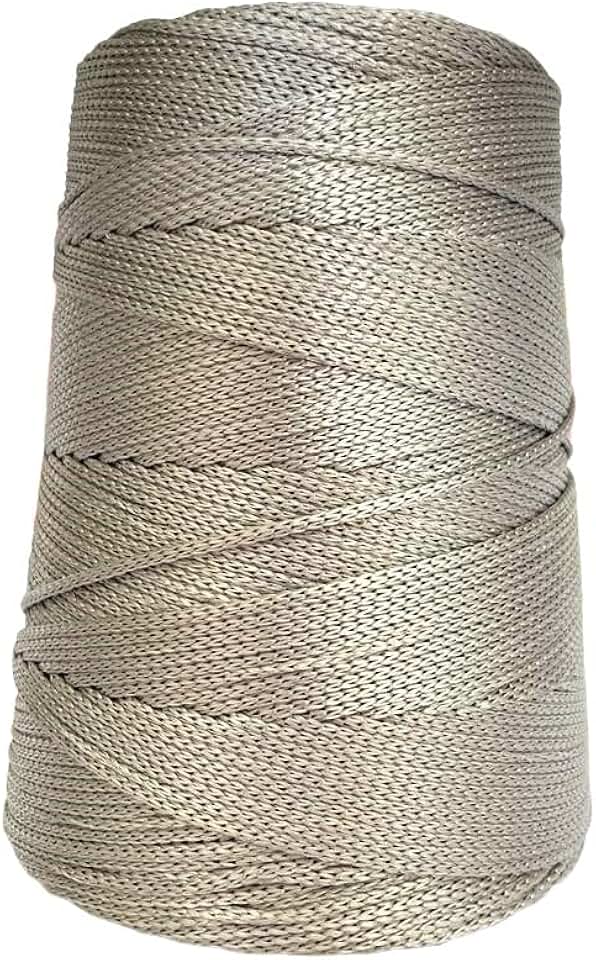 Rayontex Fio Náutico/Cordão 500g 3mm Cinza