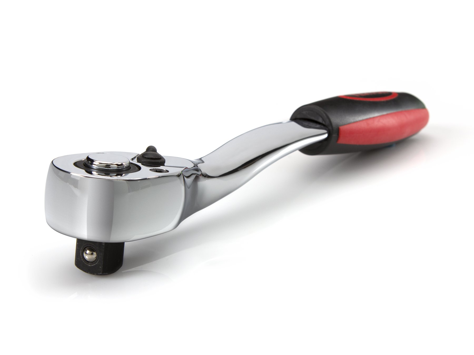 TEKTON 1/2-Inch Drive by 10-Inch Quick-Release Offset Ratchet, 72-Tooth Oval Head | 1488