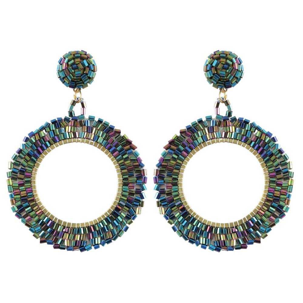 University Trendz Handcrafted Multicolor Beaded Earrings for Women & Girls (B0CGHV1BJ7) Amazon Price History, Amazon Price Tracker