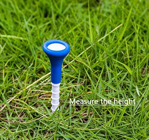 Miniatura 8 de Depth Mark - Juego de 50 unidades de plástico con cubierta ancha de goma suave de 3 14, 3.268 in, casi irrompible