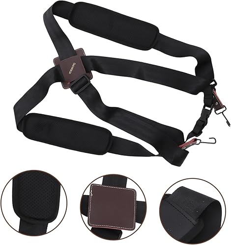 Miniatura 9 de ERINGOGO Arnés de cuero para el hombro del tambor africano, 2 uds, instrumentos para niños, correas de cuero, instrumentos musicales para adultos,