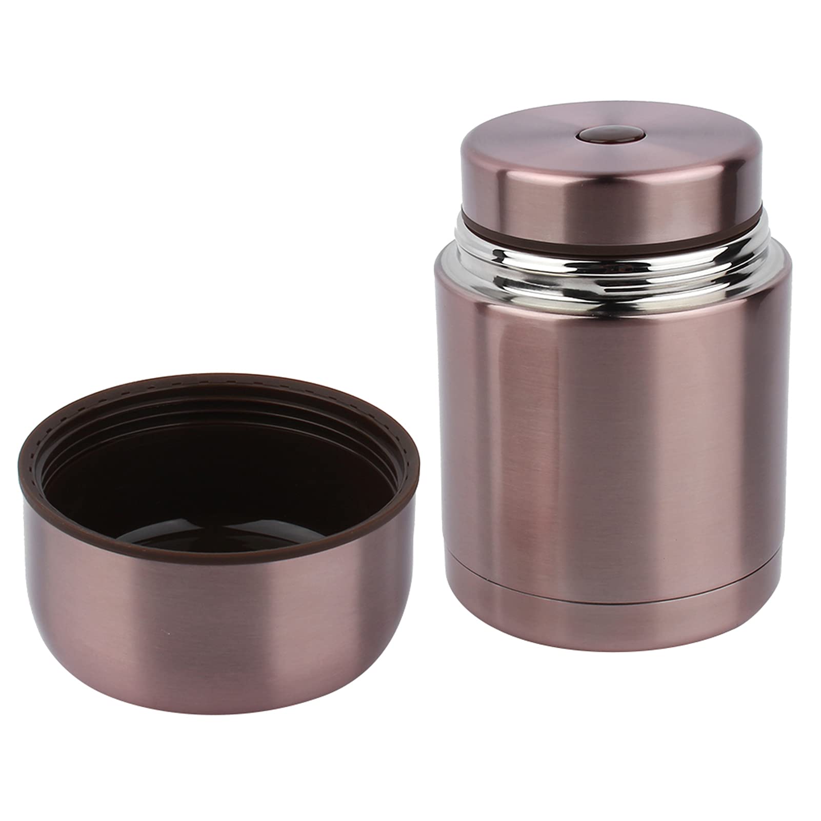 Bouteille Sous Vide en Acier Inoxydable de 800 Ml, Portable avec Manchon de Tasse, Idéale pour les Voyages en Plein Air (Violette)