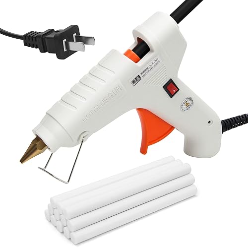 Luxiv - Barras de cera de sellado de 54 pulgadas con pistola de pegamento palos de cera de sellado de 54 pulgadas pistola de pegamento manuscrito de