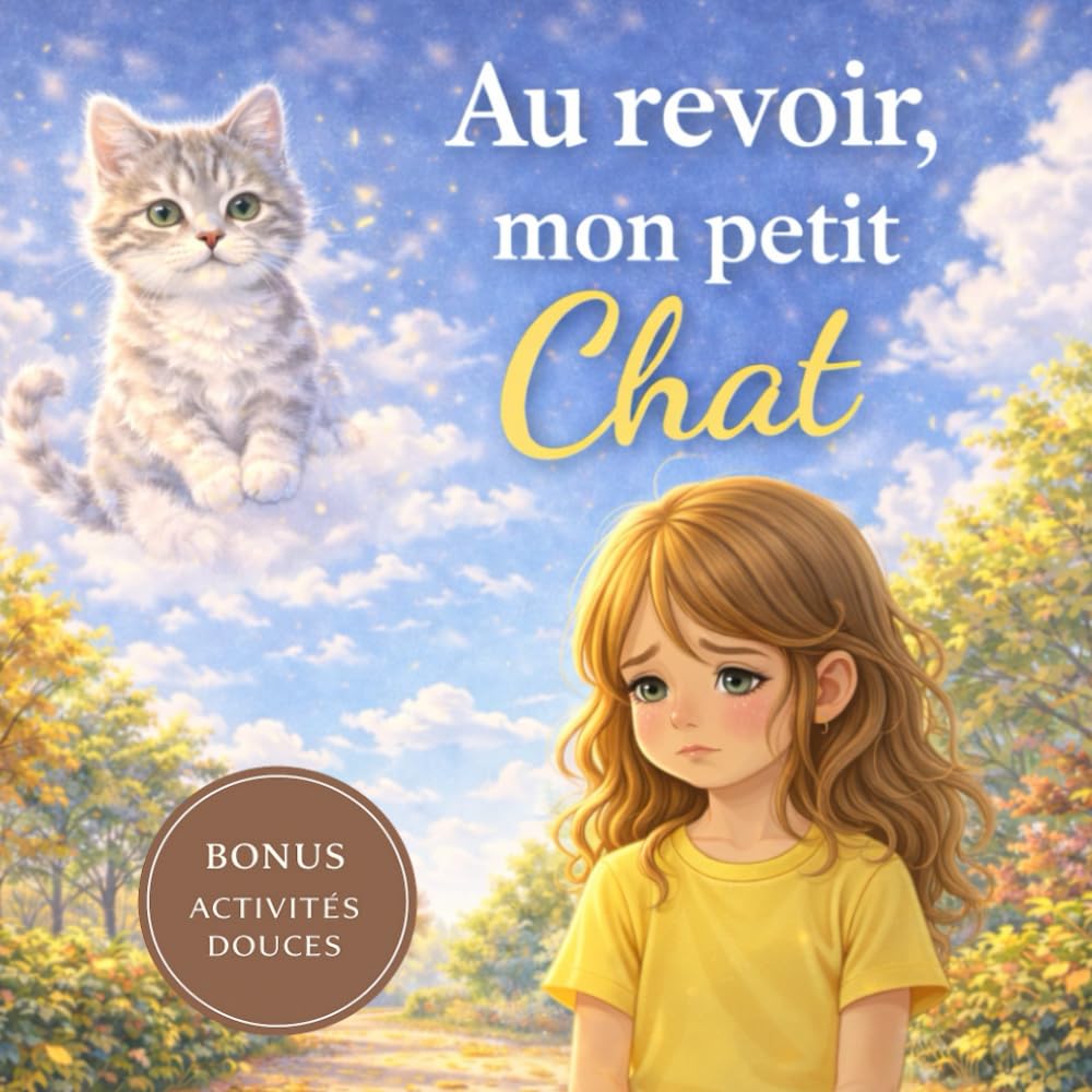 Au revoir, mon petit Chat: Un album jeunesse pour accompagner le deuil d’un animal de compagnie avec douceur et respect