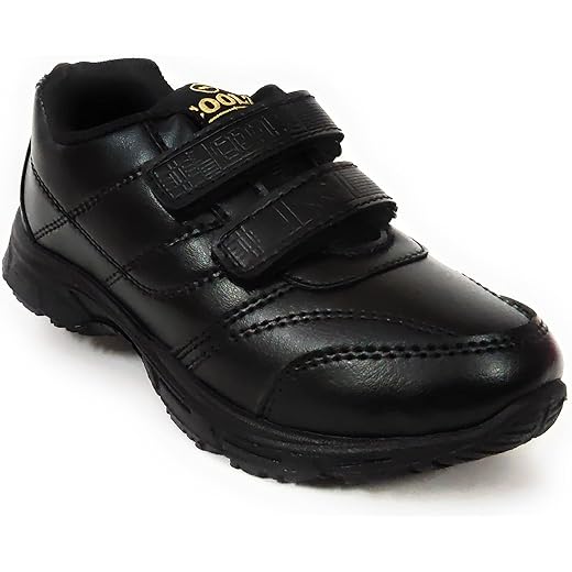Kids Black Formal School Shoes