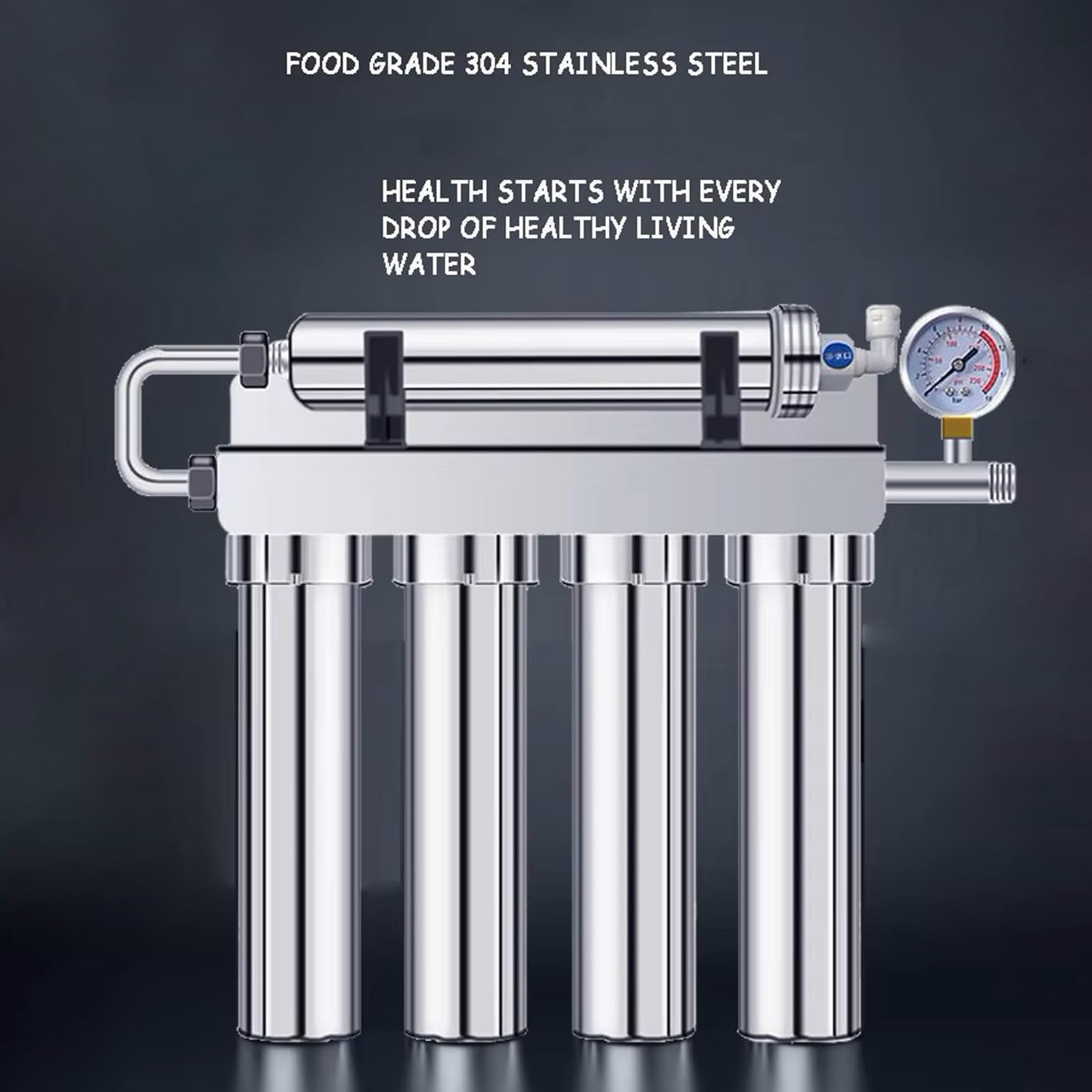 Sistema De Filtro De Agua, Montaje En Pared/encimera/bajo Fregadero, Filtración De Agua Potable por ósmosis Inversa De Nivel 5, Purificador De Agua para Peceras Domésticas
