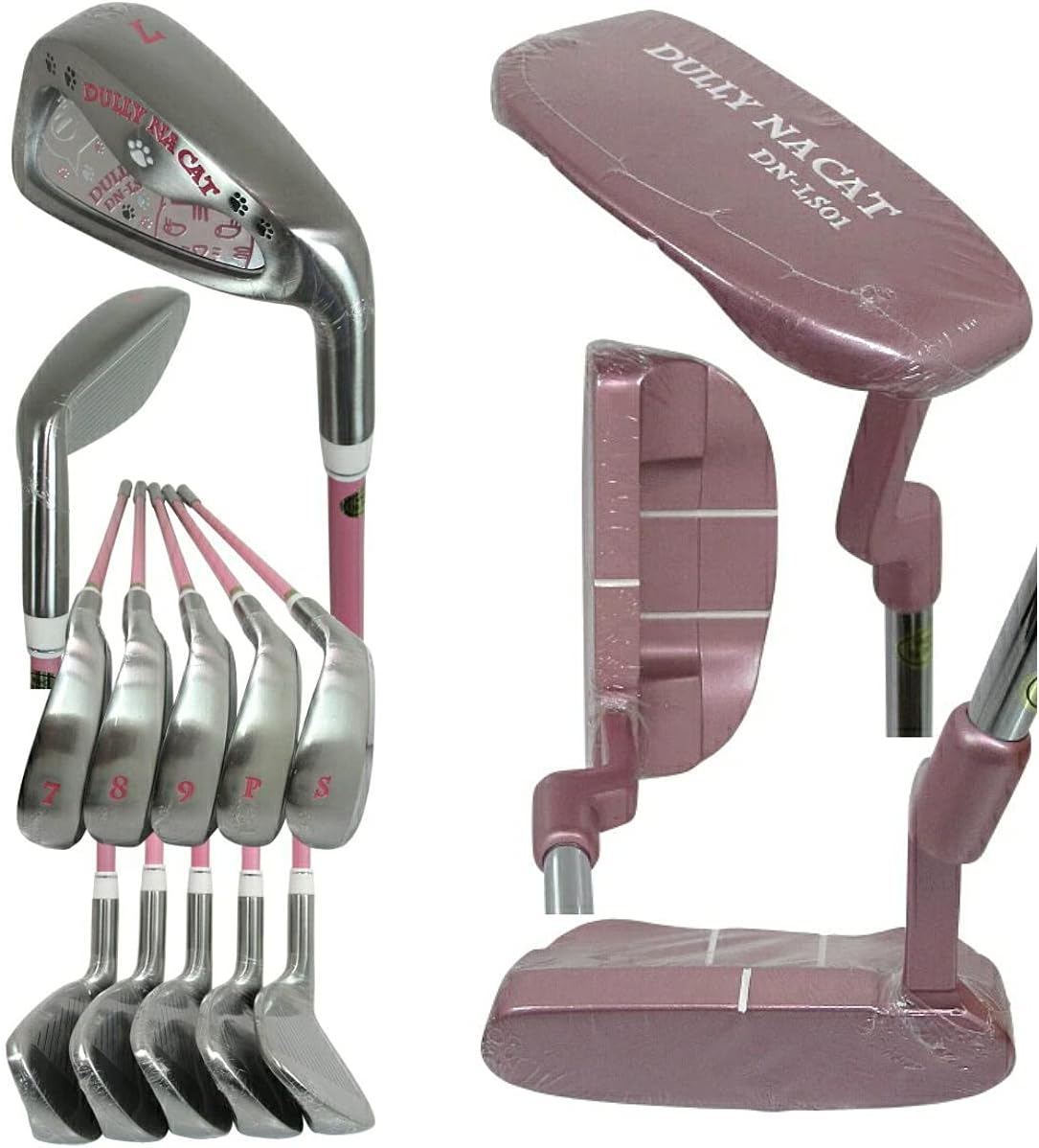 ダリーナキャット レディース ゴルフセット DN-SET03 ピンクタイプ ダ