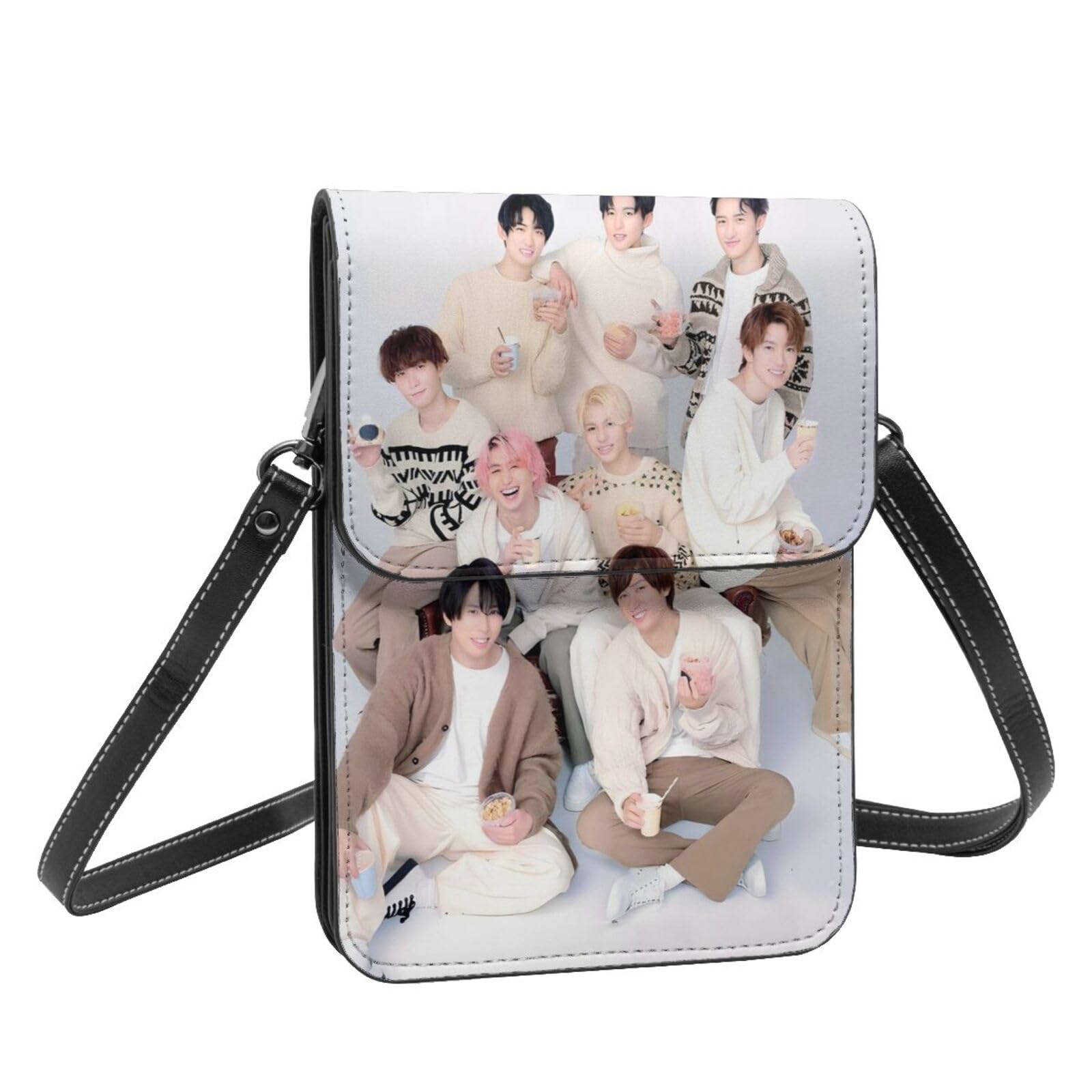 Amazon.co.jp: 写真 Snowman (8) スマホバッグ レザーバッグ