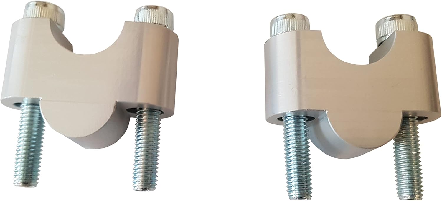 25G /// Risers for Handlebar of SUZUKI GSX-S750 Motorcycle - 25mm up - Gray