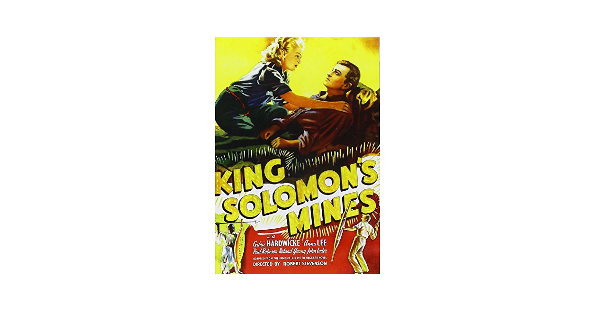 Amazon.com: King Solomon's Mines : Paul Robeson, Cedric