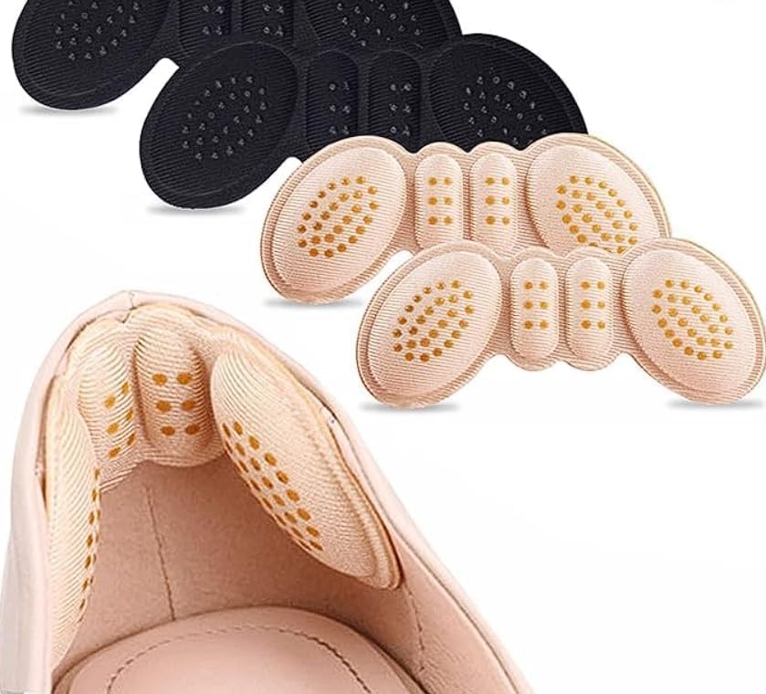 1 Pair Heel Grip Pads for Shoes Anti Slip Shoe Heel Cushion and Shoe Bite Protector Self Adhesive Back Heel Padding for Loose Shoes High Heels Pumps Sneakers and Formal Footwear for Men and Women-image-20