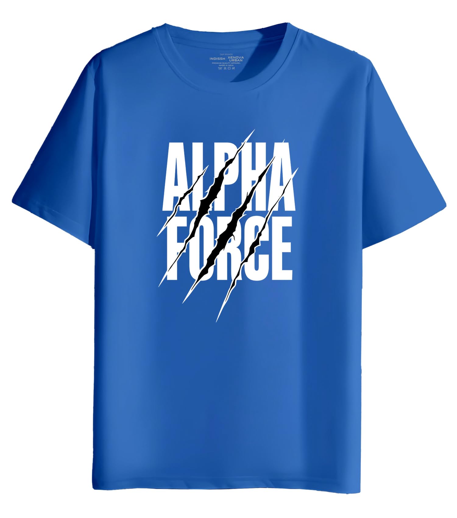 T-Shirt for Man | Regular and Plus Size Upto 7XL | Gym Graphic Printed | Round Neck Cotton Fabric Regular fit Casual T-Shirt for man - RNM-Alpha-PAR-image-12