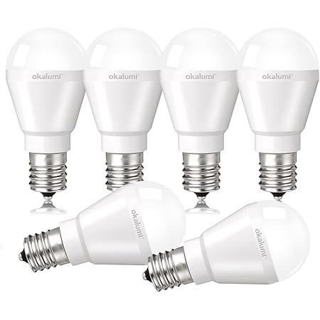 Amazon Okalumi Led電球 E17口金 40w形 電球色 2700k 450lm 明るい ミニクリプトン形 ミニランプ形電球 断熱材施工器具対応 小型電球タイプ 40形 調光不可 6個セット Okalumi Led電球 Amazon Okalumi Led電球 E17口金 40w形 電球色 2700k 450lm 明るい ミニクリプトン形 ミニランプ形電球 断熱材施工器具対応 小型電球タイプ 40形 調光不可 6個セット Okalumi Led電球