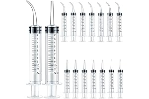 TIHOOD 16PCS Bird Feeding Syringe