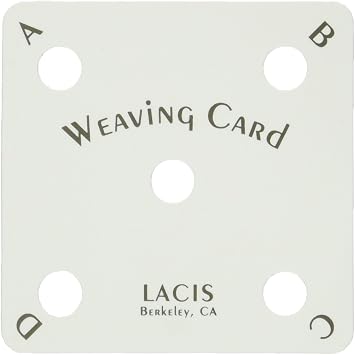 Lacis Card Weaving Cards, 25-Pack