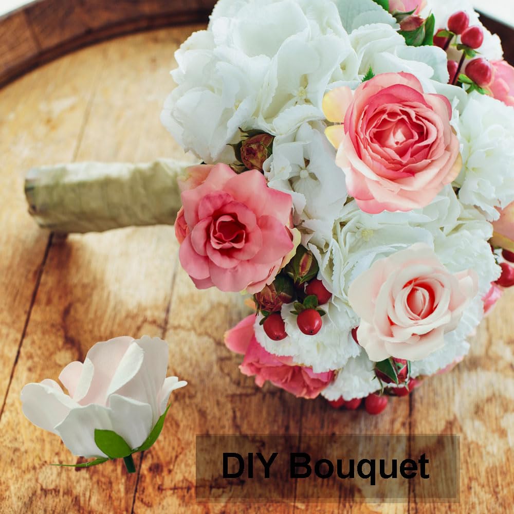 12 Pezzi 48cm Rose di Seta Fiori di Rosa Artificiali Fiori Finti per Regalo di San Valentino Bouquet da Sposa Casa Festa di Compleanno Matrimonio Decorazione Cortile – acquista a prezzi convenienti