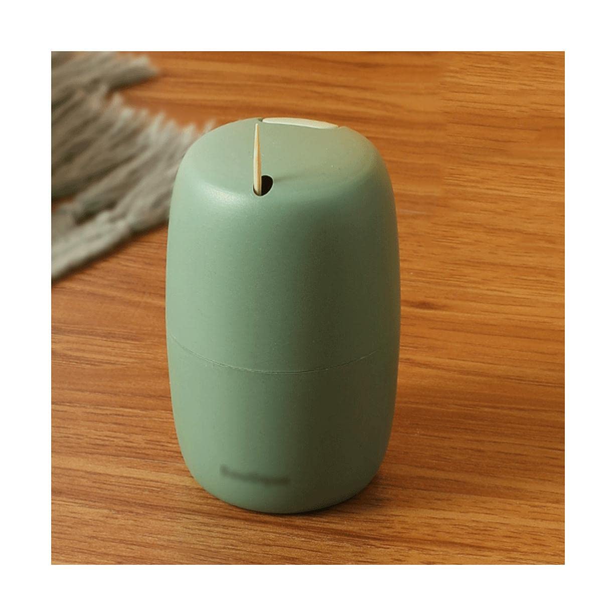 Wdwdw With Toothpick Toothpicks Dispenser Toothpick Box Fashion Automatic Pops Up Holder Plastic Container Creative Storage For Household